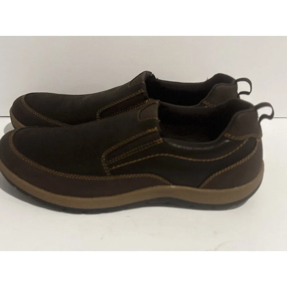 New Eastland Spencer Mens Slip On‎ Shoes Work Brown Size 10D Casual Loafer